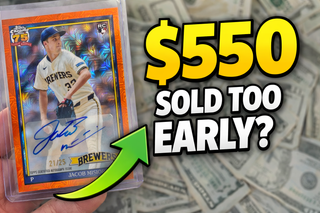 I Sold My Jacob Misiorowski Orange Auto /25 for $550… Too Early?