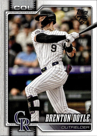 2026 Topps Brenton Doyle #164 Colorado Rockies