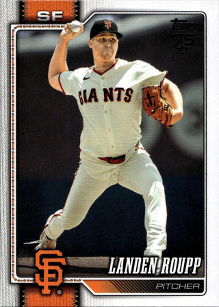 2026 Topps Landen Roupp #29 San Francisco Giants