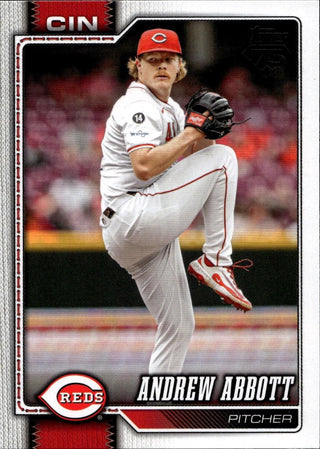 2026 Topps Andrew Abbott #218 Cincinnati Reds