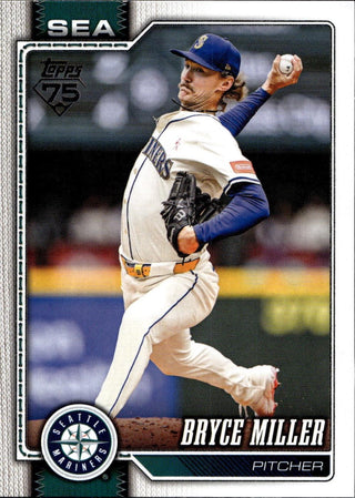 2026 Topps Bryce Miller #331 Seattle Mariners