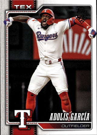 2026 Topps Adolis García #318 Texas Rangers