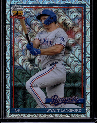 2026 Topps Wyatt Langford #91C-79 Base Texas Rangers