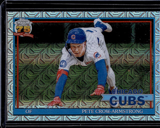 2026 Topps Pete Crow-Armstrong #91C-91 1991 Topps 35th Anniversary Chrome Cubs