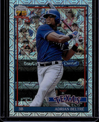 2026 Topps Adrian Beltre #91C-1 1991 Topps 35th Anniversary Chrome Rangers