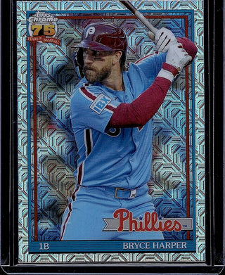 2026 Topps Bryce Harper #91C-57 1991 Topps 35th Anniversary Chrome Phillies