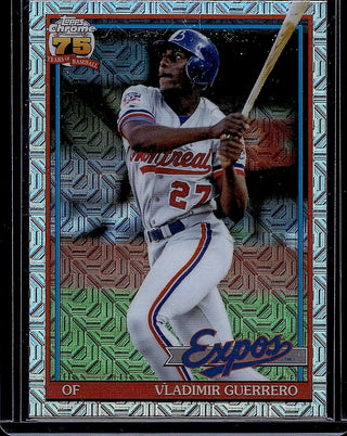 2026 Topps Vladimir Guerrero #91C-9 1991 Topps 35th Anniversary Chrome Expos
