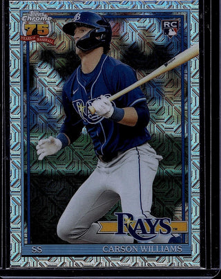 2026 Topps Carson Williams #91C-87 Base Tampa Bay Rays