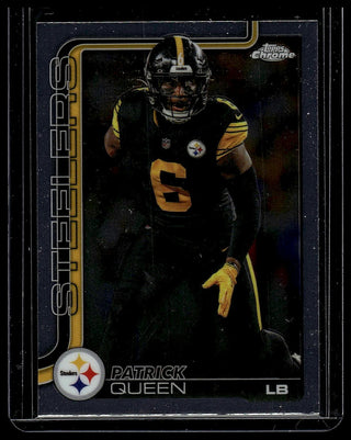 2025 Topps Chrome Patrick Queen #260 Pittsburgh Steelers