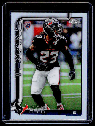 2025 Topps Chrome Jaylen Reed #374 RC Houston Texans